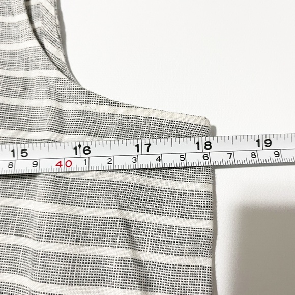 J Jill Love Linen Striped Maxi Dress - Picture 2 of 6